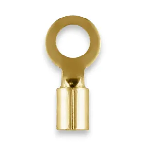 🆕🔗 Crimp End Cap with Flat Disc in 14ct Yellow Gold Filled