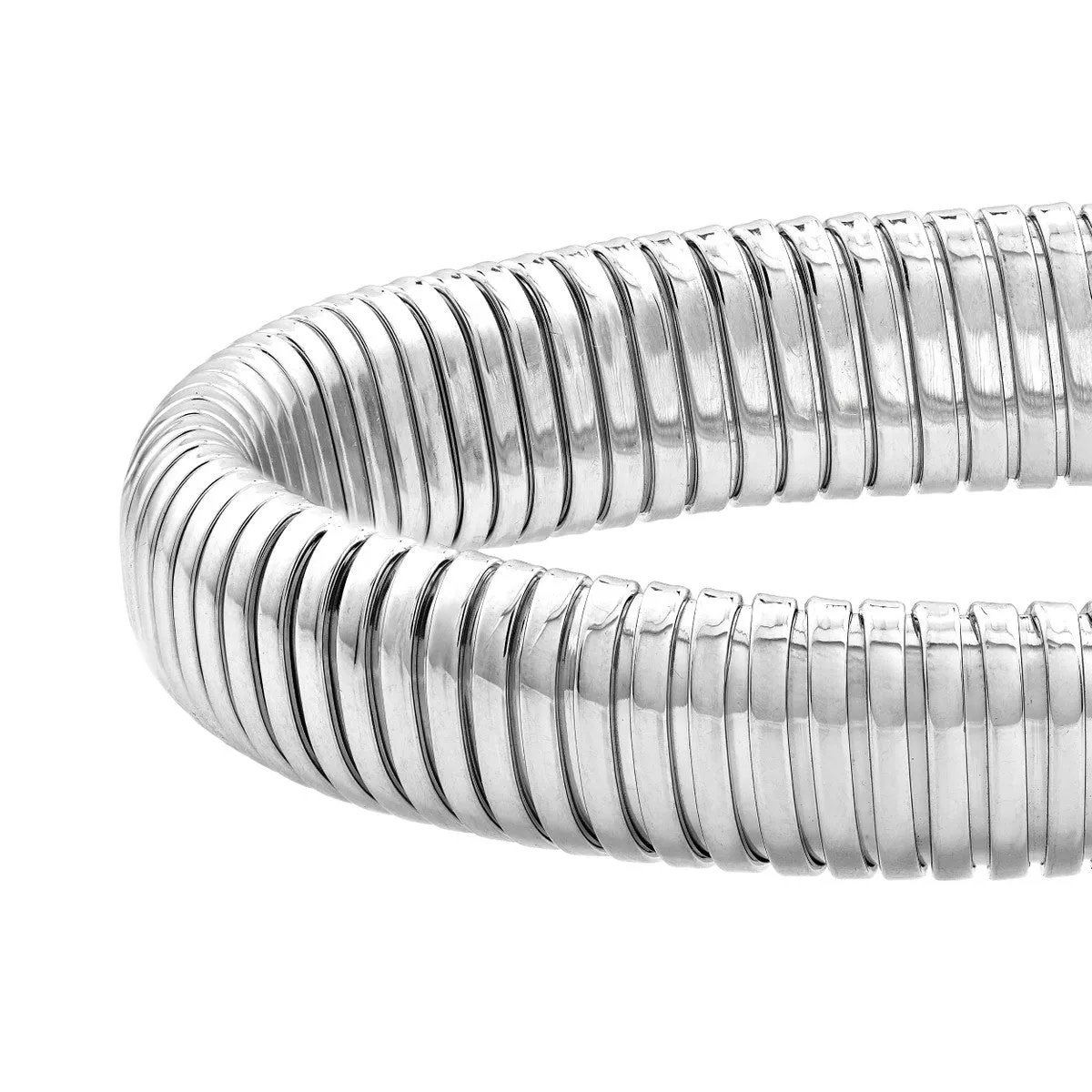 14mm Sterling Silver Tubogas Bracelet