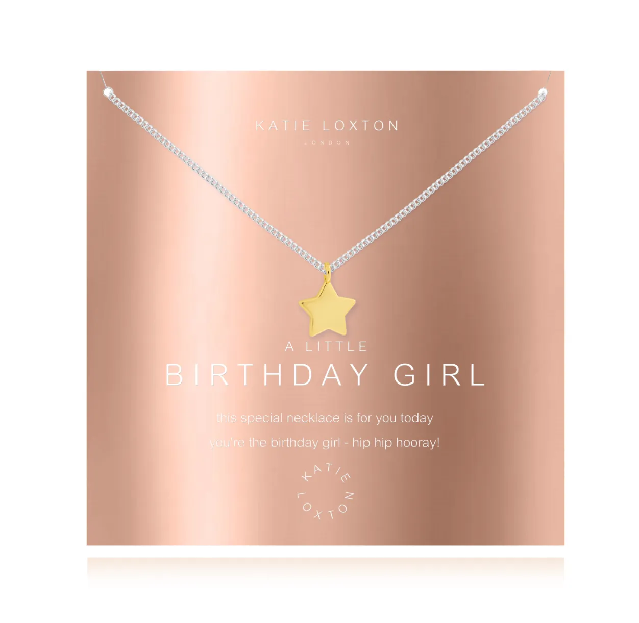 A Little Birthday Girl Necklace