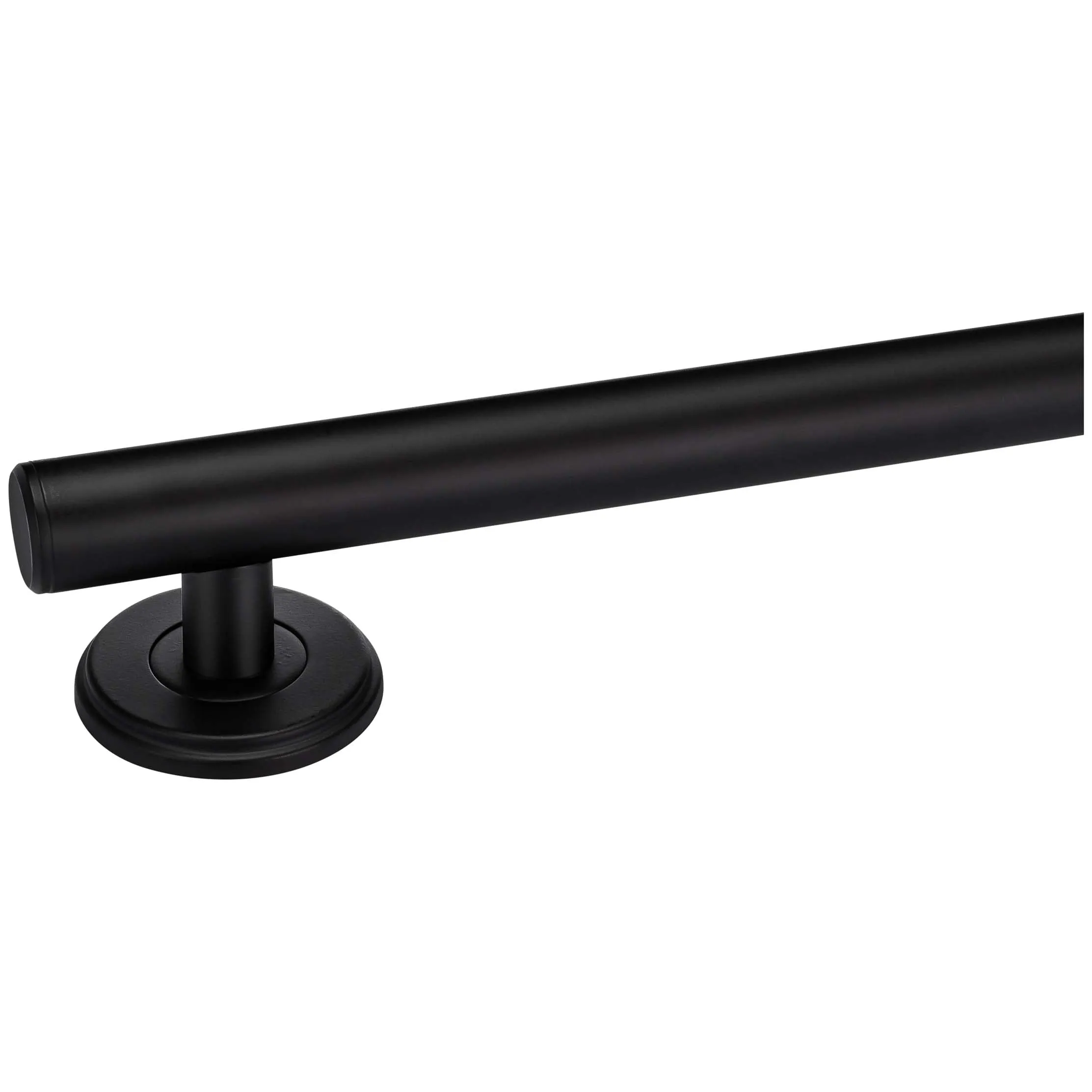 Bathroom Grab Bar, Contemporary, Round Escutcheon, 48 In. X 1 1/4 In.