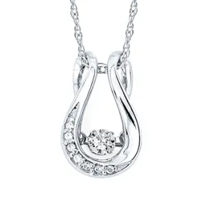 Ben Garelick Shimmering Diamond Horseshoe Pendant