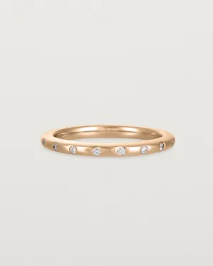 Bold Curve Ring | 2mm | Diamonds