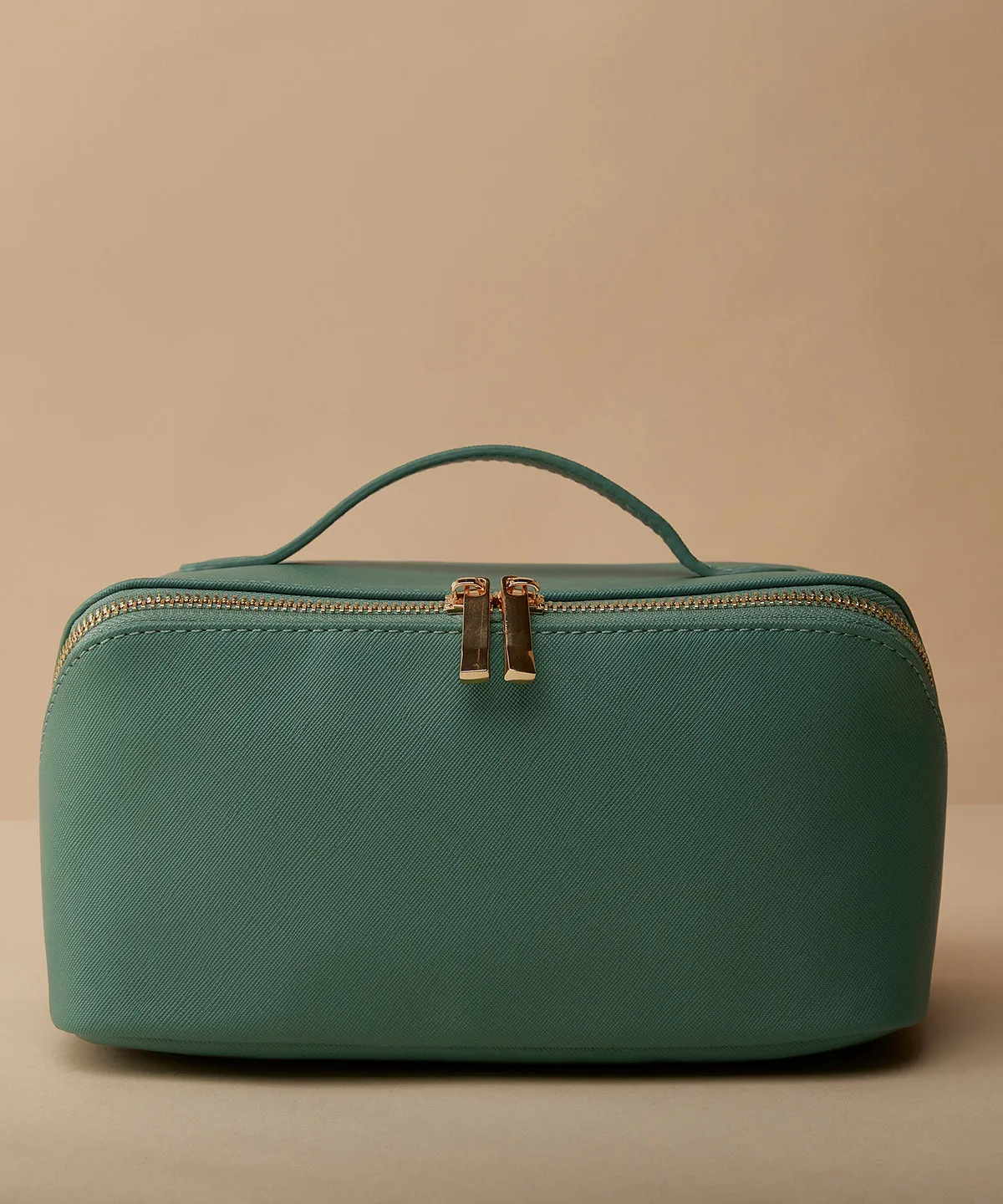 Boutique open flat accessory case | Sage Green