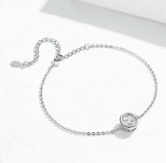 Classic Diamond Adjustable Bracelet