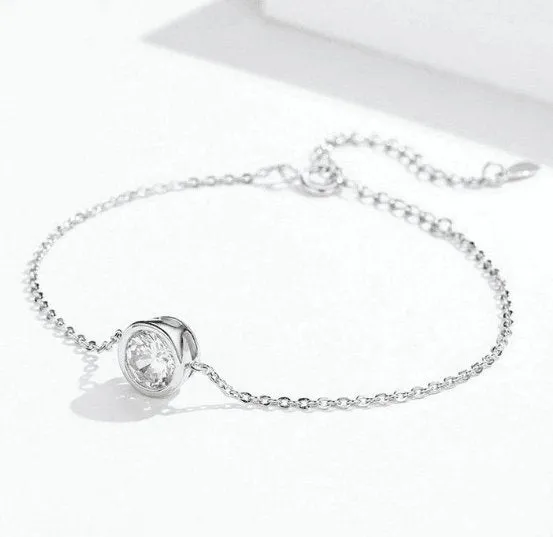 Classic Diamond Adjustable Bracelet