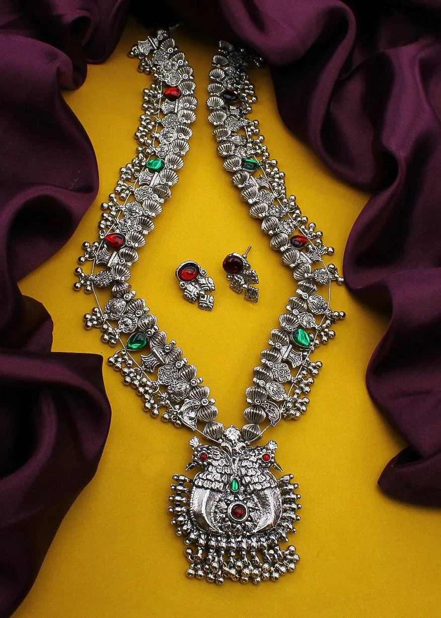 CLASSY PEACOCK NECKLACE