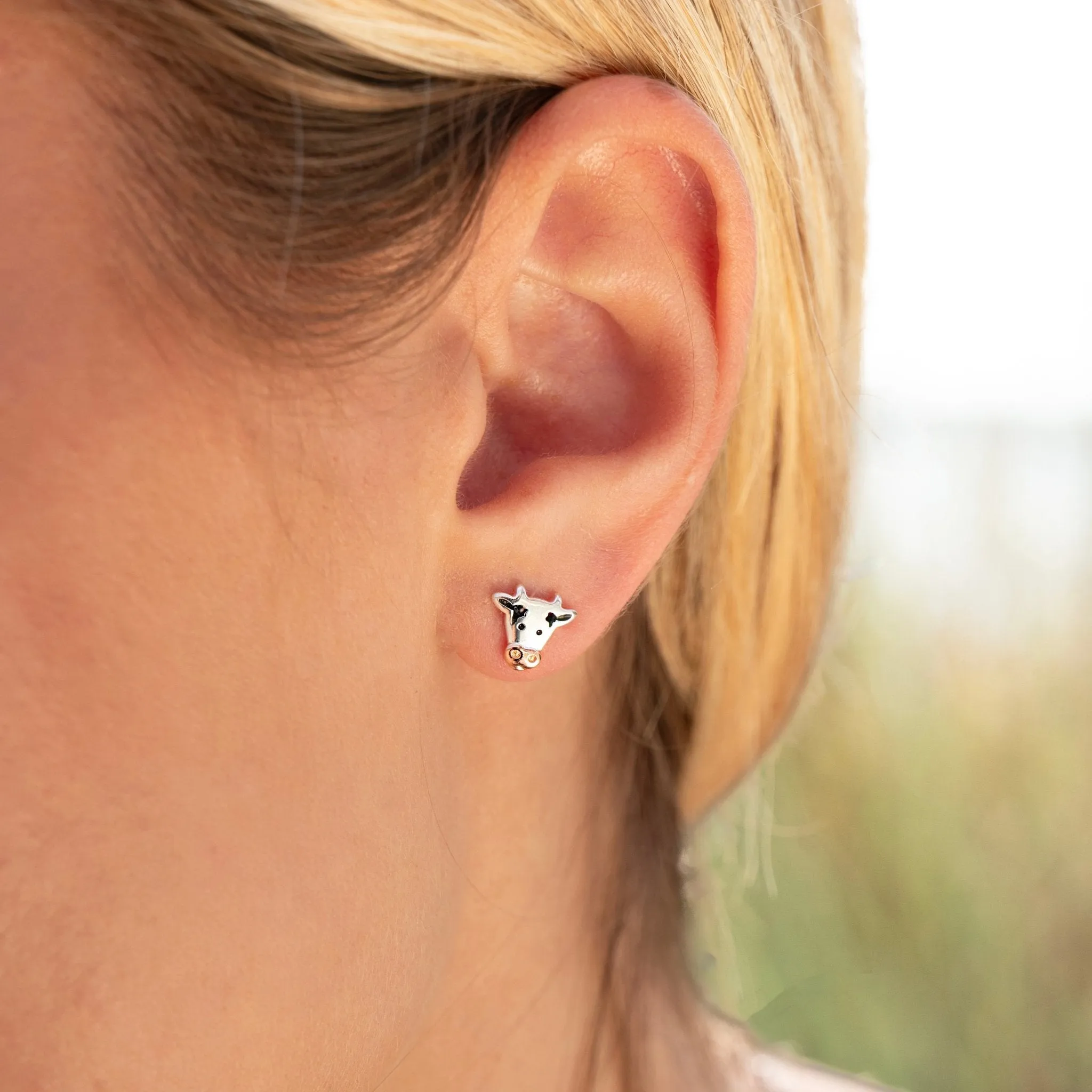 Cute cow studs