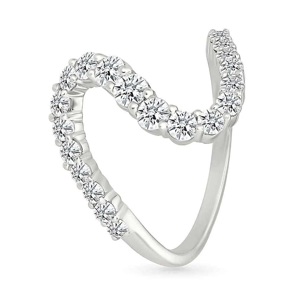 Diamond Wave Gold & Diamond Ring