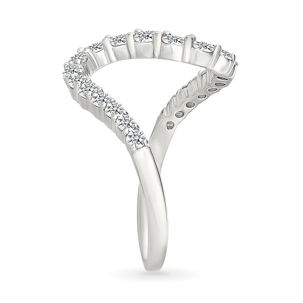 Diamond Wave Gold & Diamond Ring