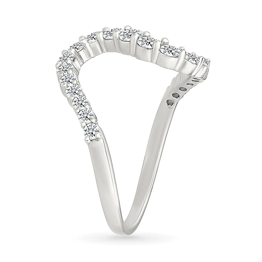 Diamond Wave Gold & Diamond Ring