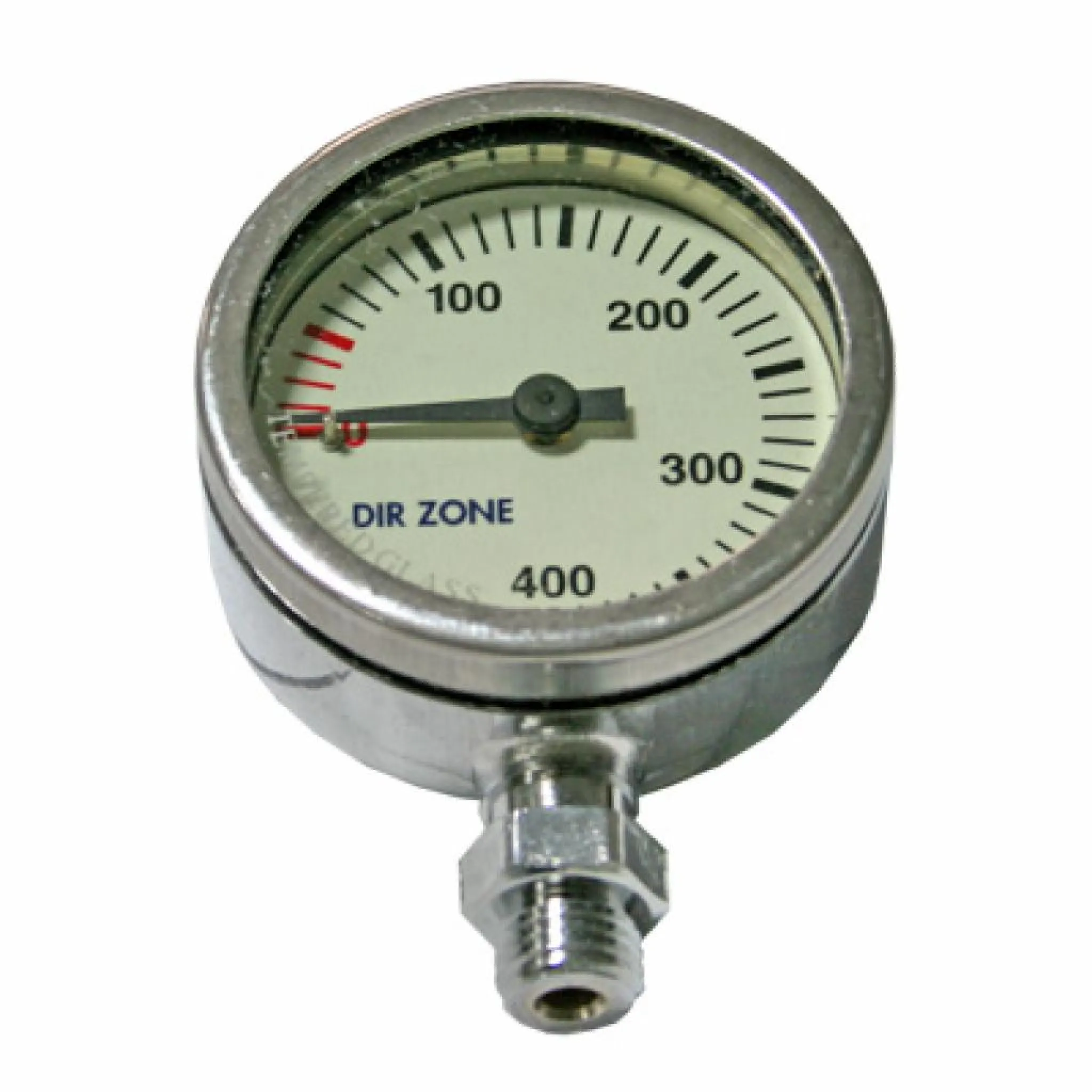 DIRZONE 52mm Naked Pressure Gauge - Chrome