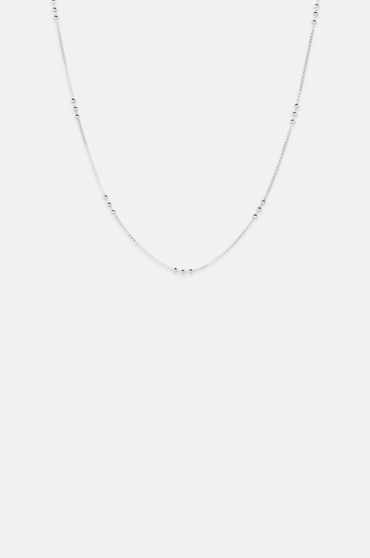 Eva Silver Necklace