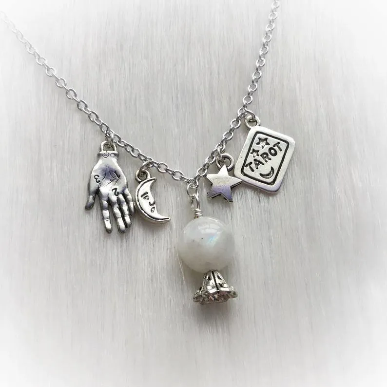 Fortune Teller's Charms Necklace