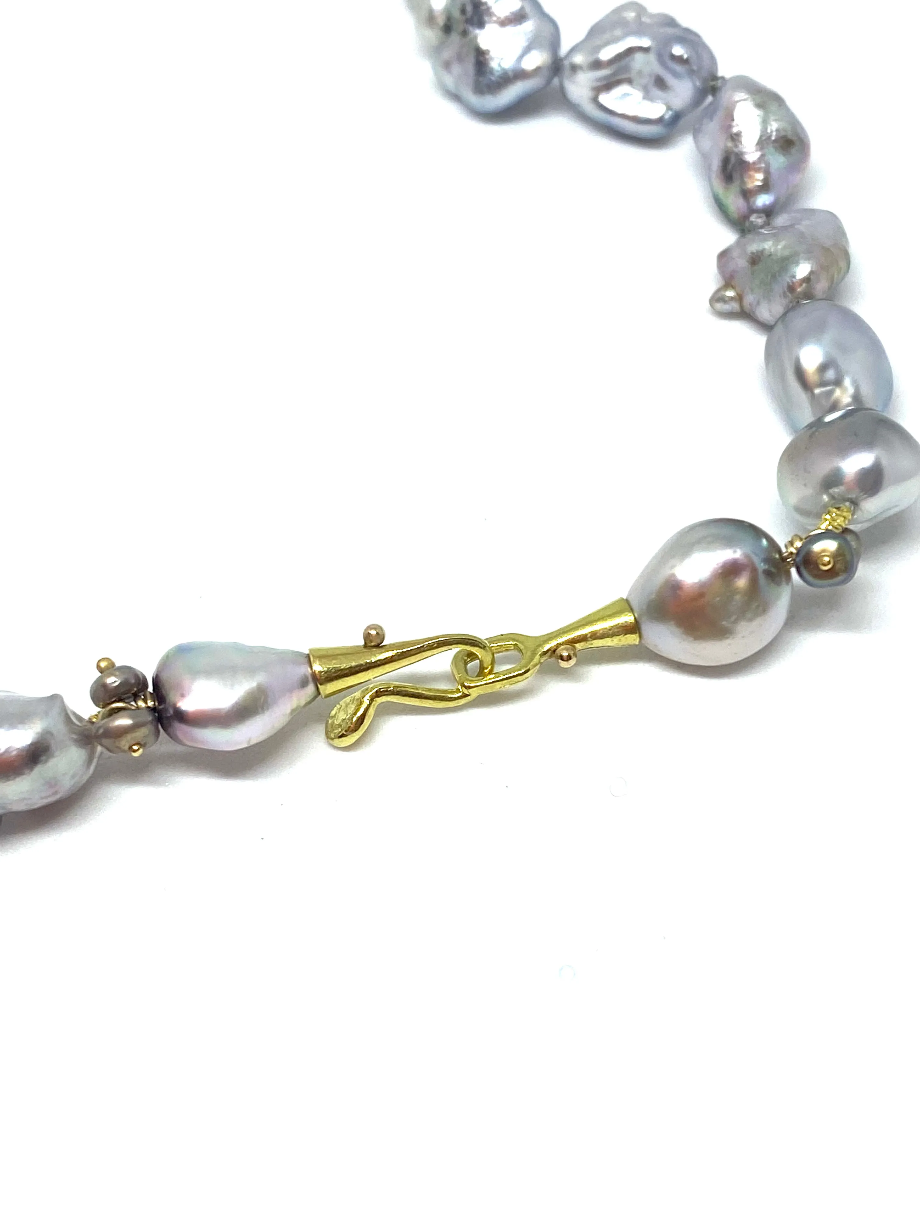 Gabrielle Sanchez Japanese Keshi Pearl Necklace