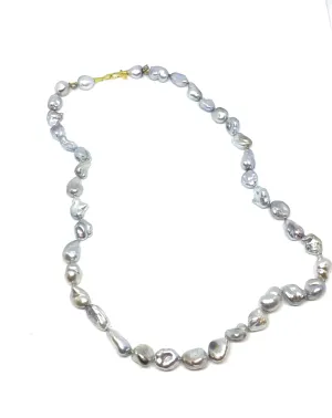 Gabrielle Sanchez Japanese Keshi Pearl Necklace