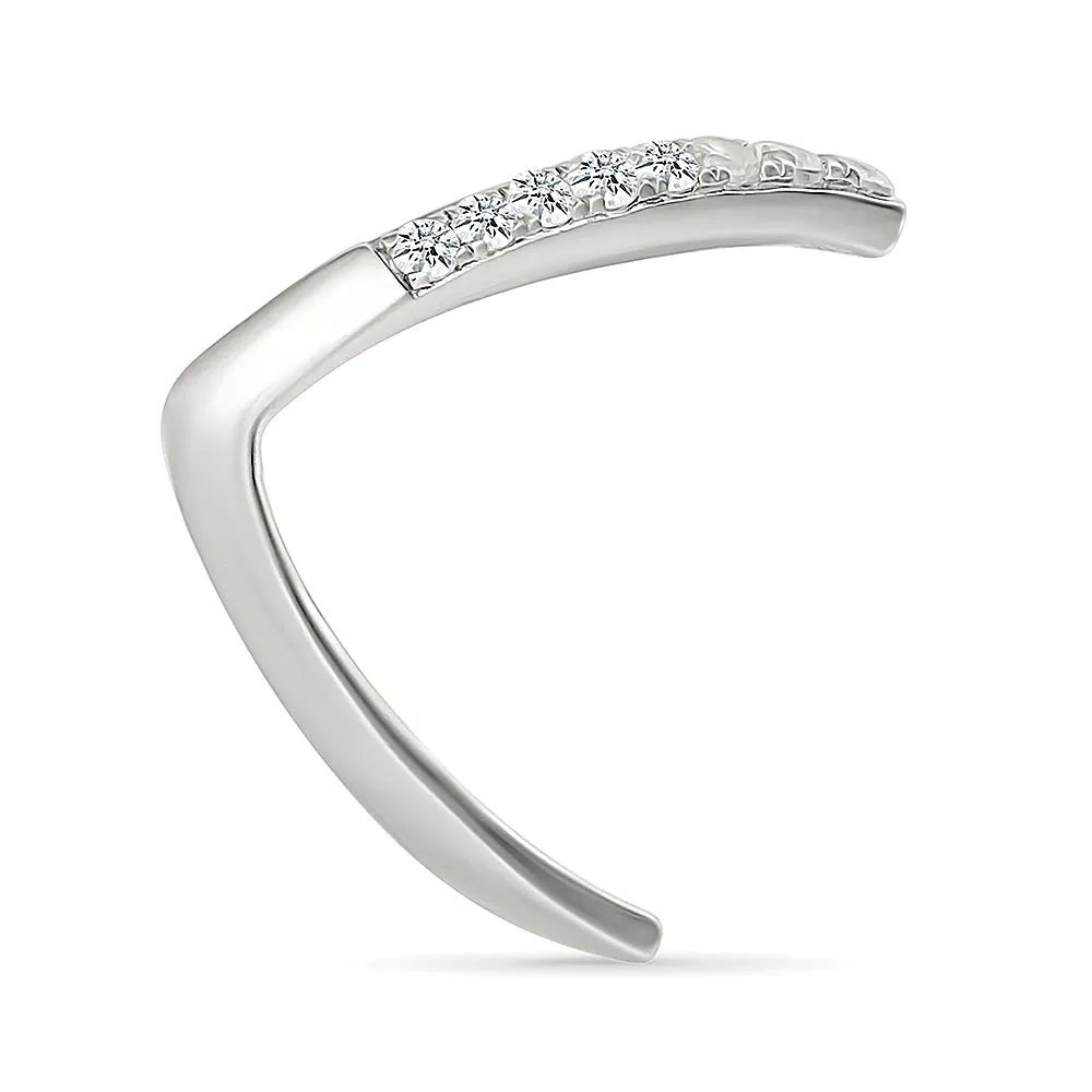 Glittering Diamond Vanki Ring