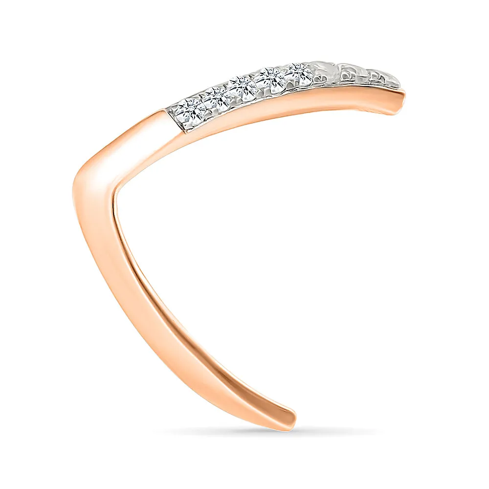 Glittering Diamond Vanki Ring