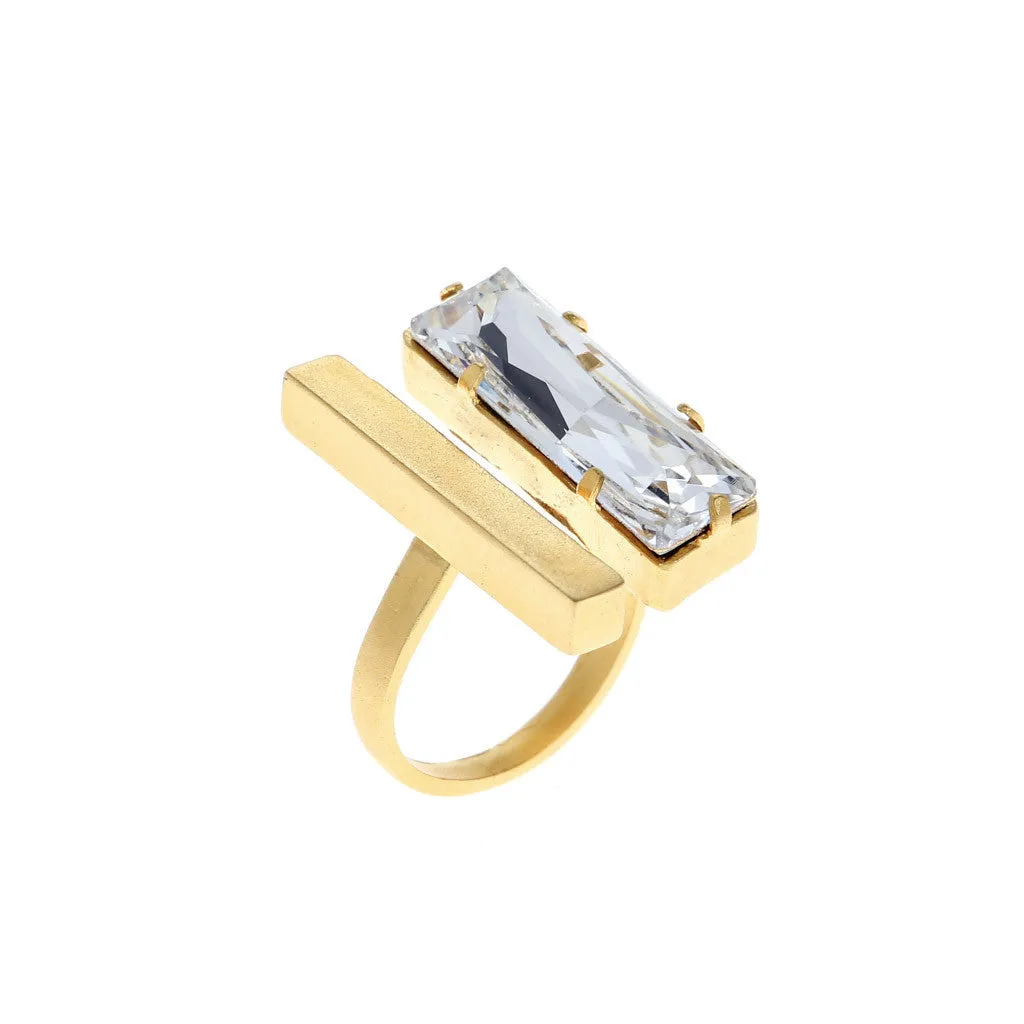 Gold Castle Ring