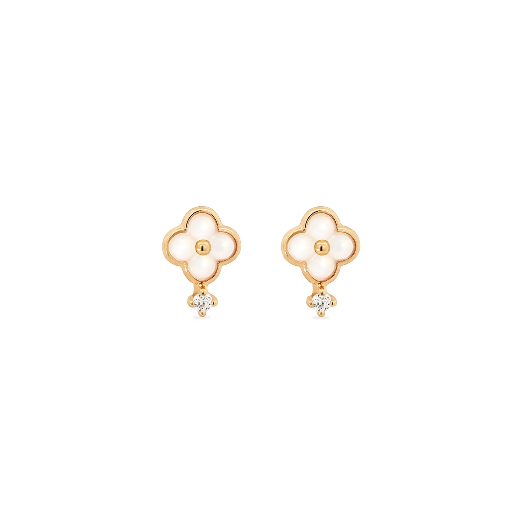 Gold Gretchen Studs