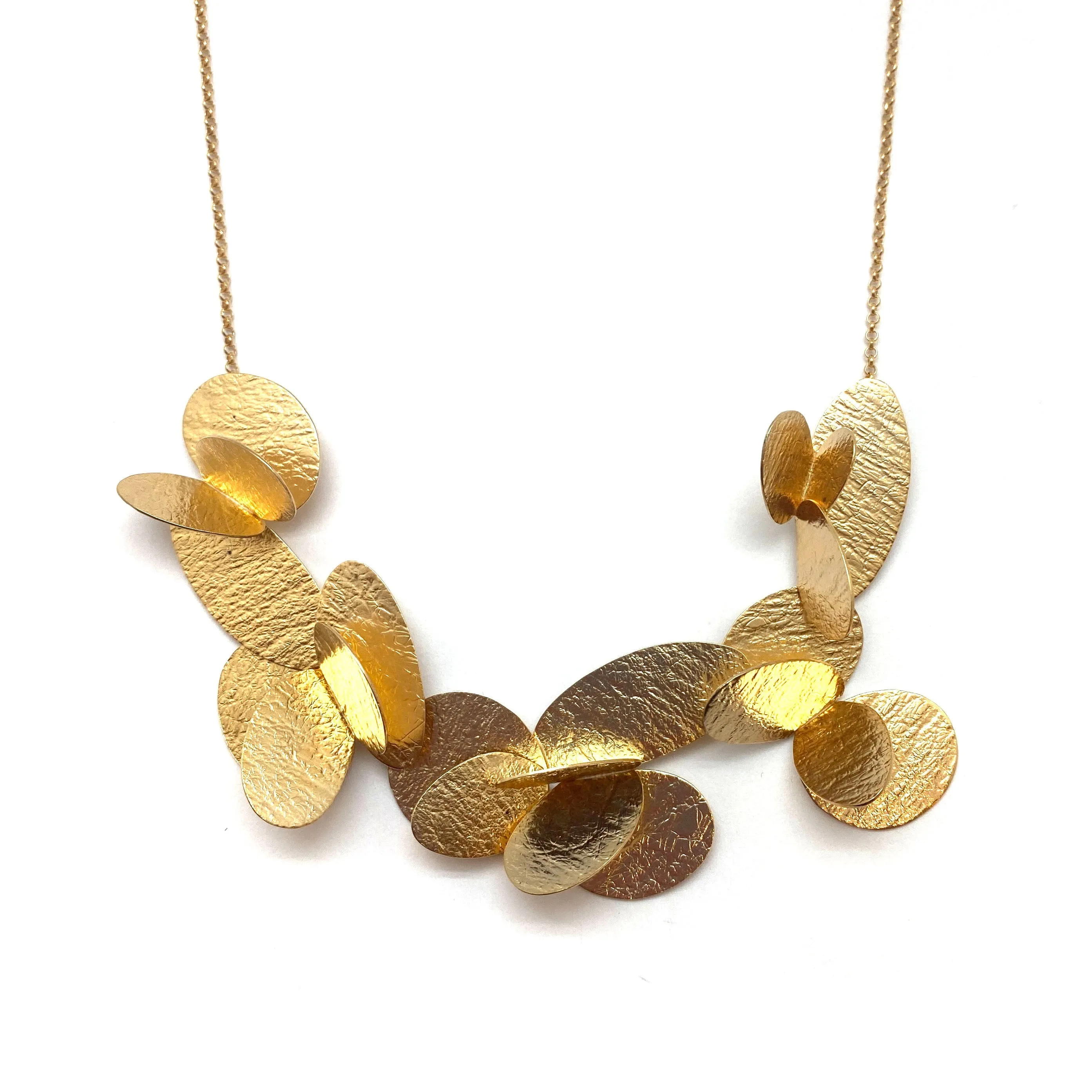 Gold Vermeil 3D Necklace