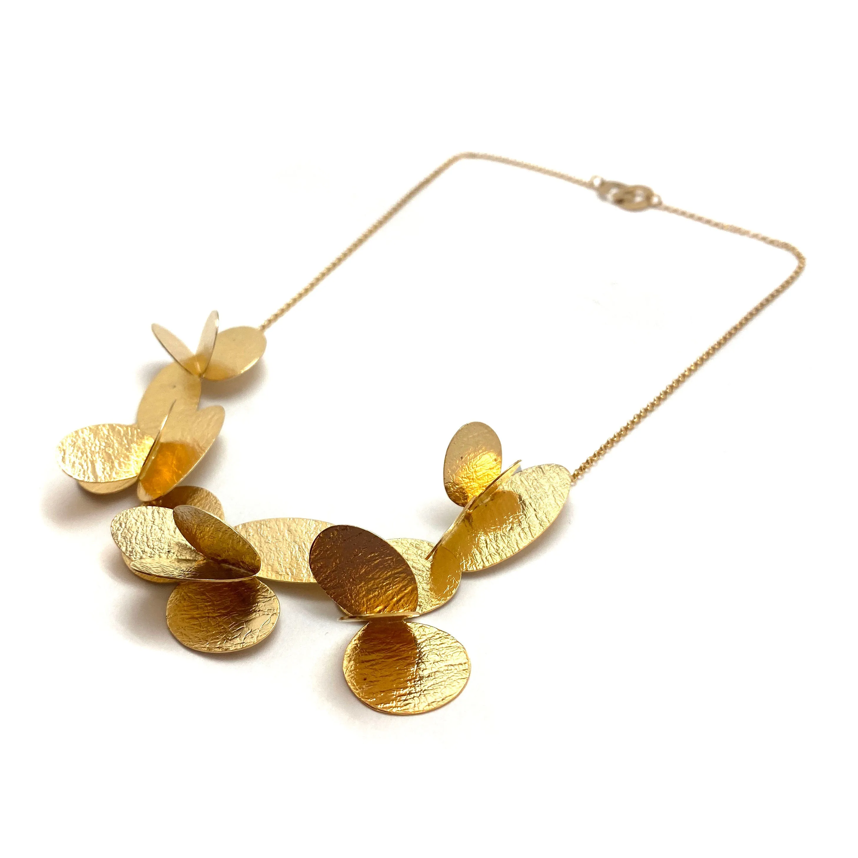 Gold Vermeil 3D Necklace