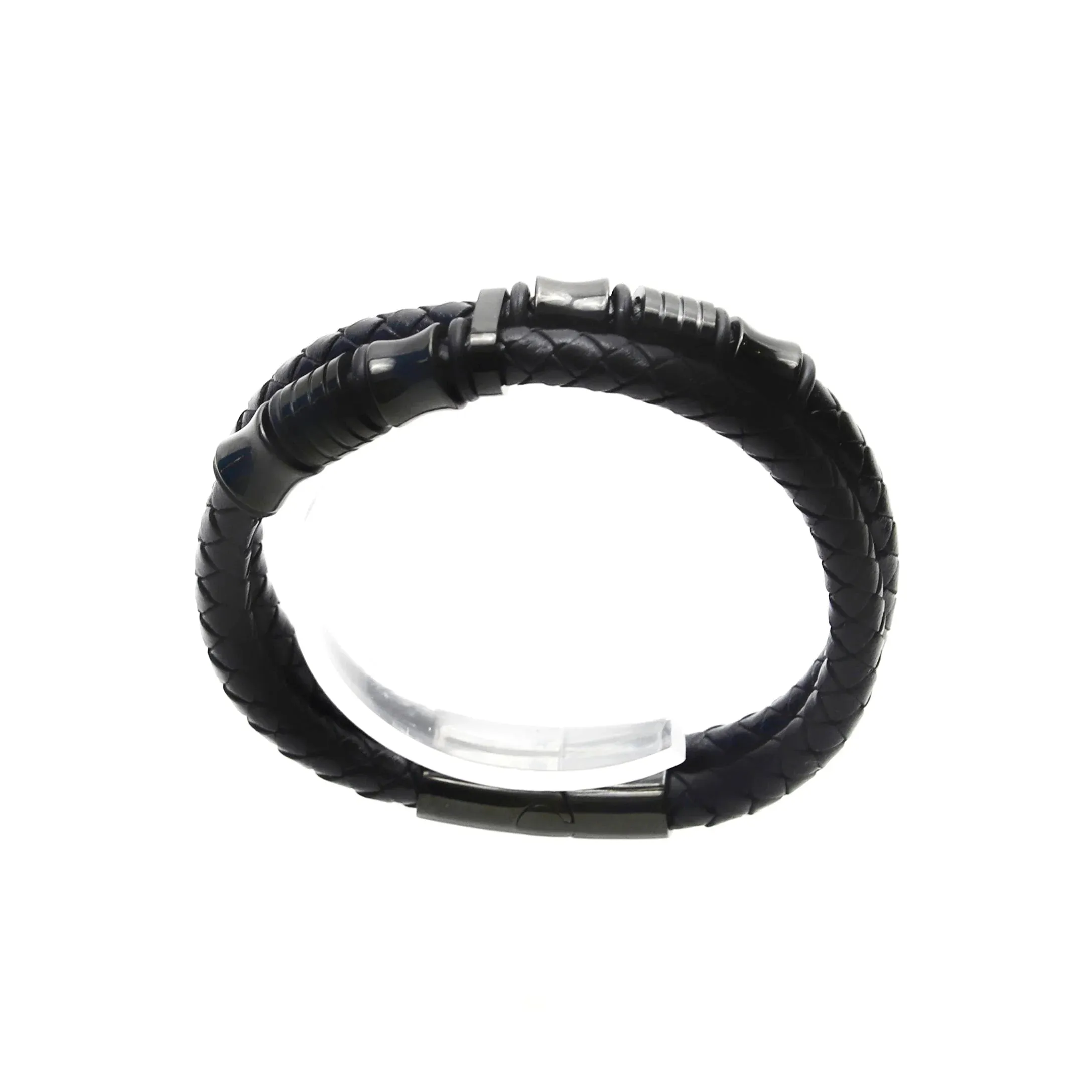 Ignasi Vintage Double Layer Leather Bracelet