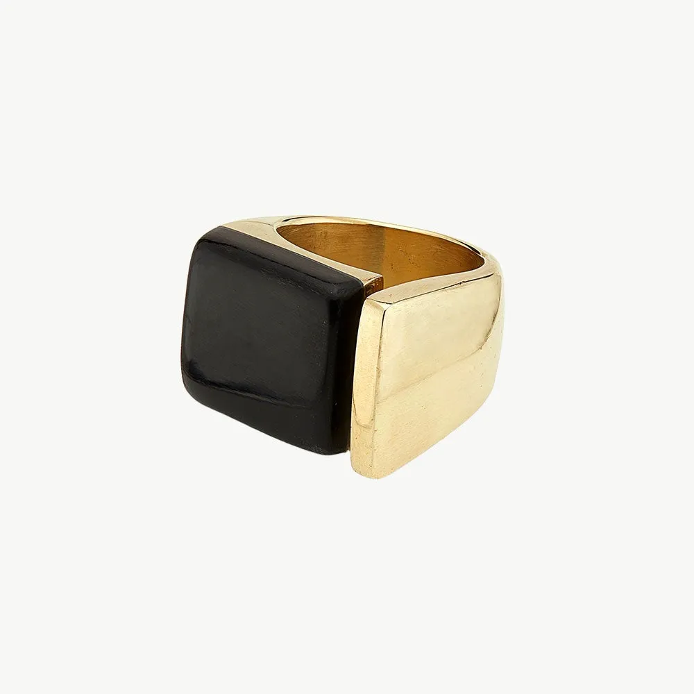 Jenga Statement Ring