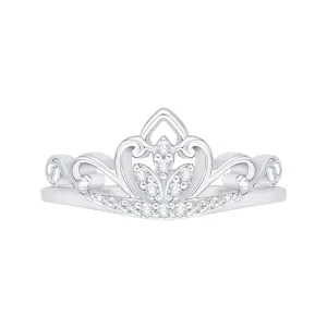 KATARINA Diamond Crown Ring (1/10 cttw)