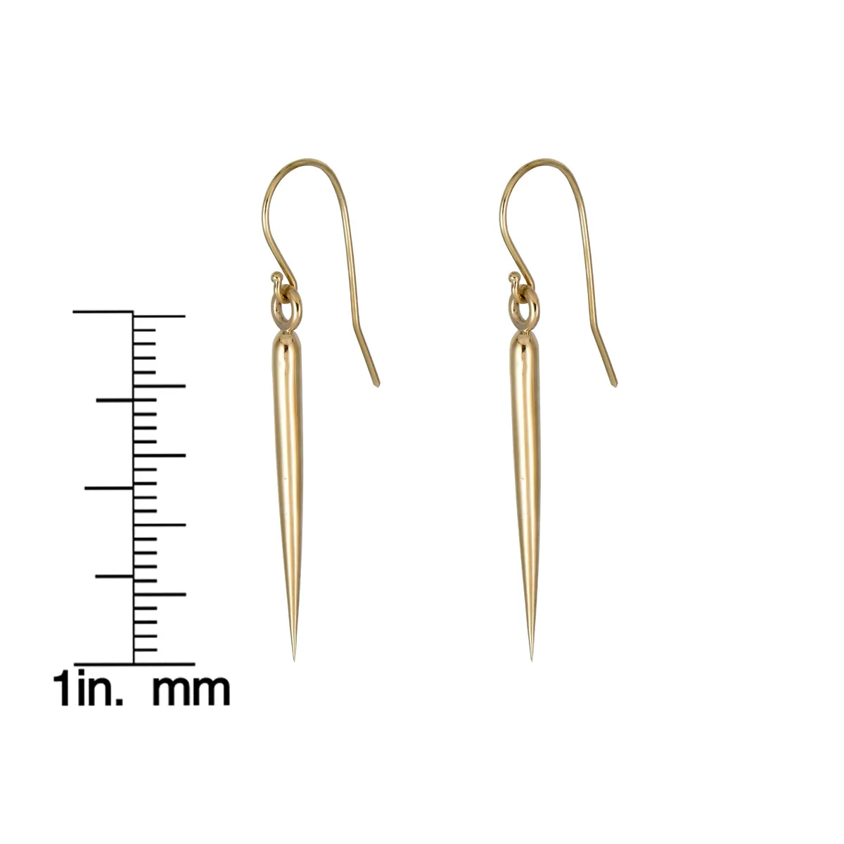 Medium Drop Needle Earrings