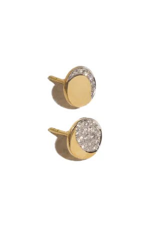 Mismatched Moon Phase Studs