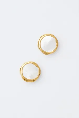 Mother of Pearl Langley Studs