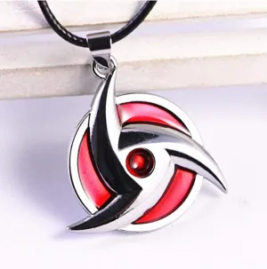 Naruto Itachi Sasuke Kakashi Sharingan | Anime Necklace Model 4 |