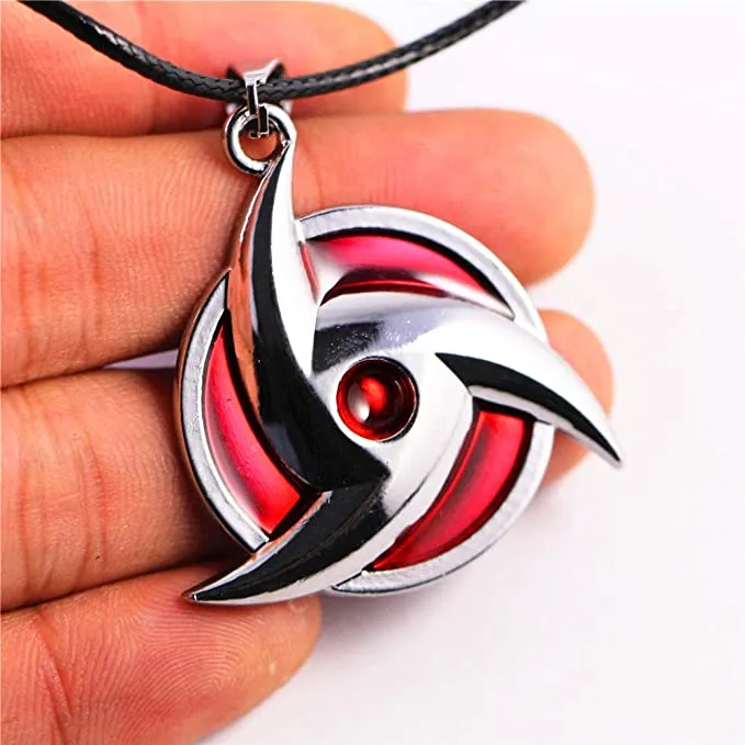 Naruto Itachi Sasuke Kakashi Sharingan | Anime Necklace Model 4 |