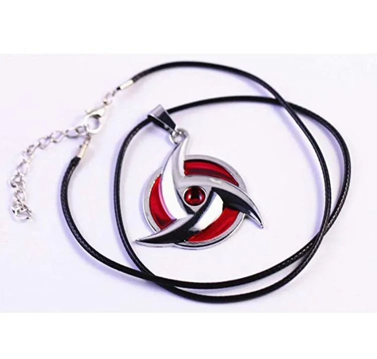 Naruto Itachi Sasuke Kakashi Sharingan | Anime Necklace Model 4 |