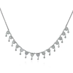 Necklace in 18k Gold with Diamonds