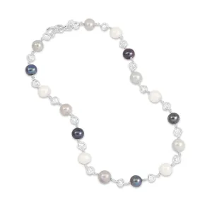 Nugget & Mixed Freshwater Pearl Necklace