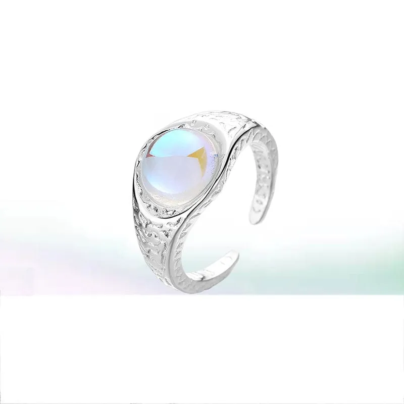 Opal Alien Rings