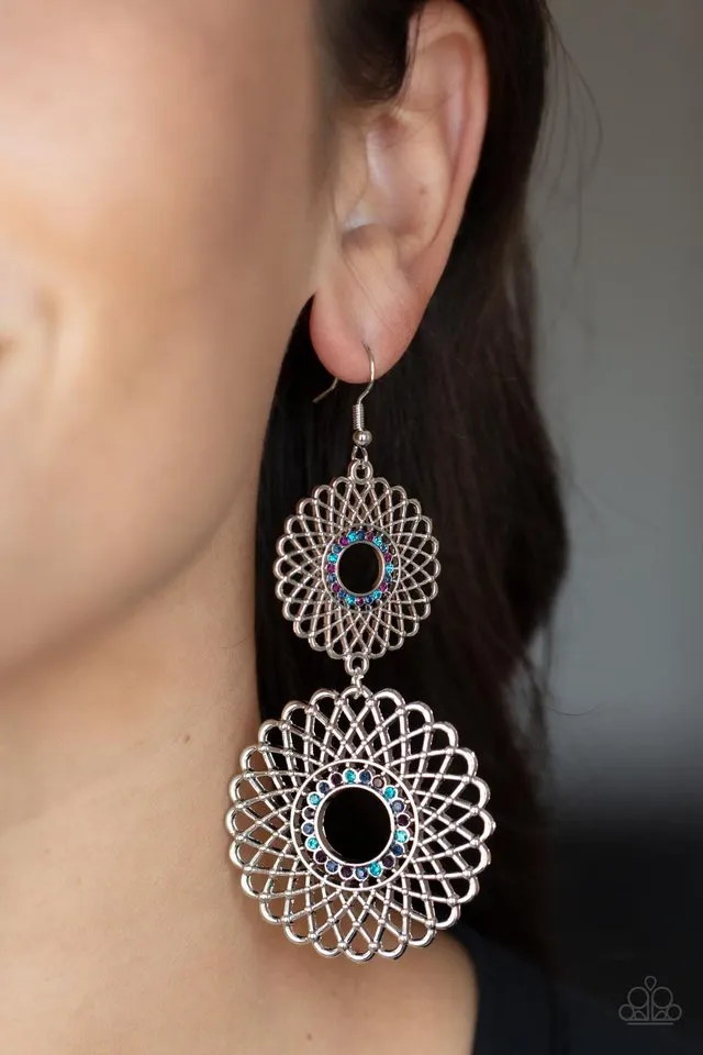 Paparazzi Earring ~ Regal Roulette - Mutli