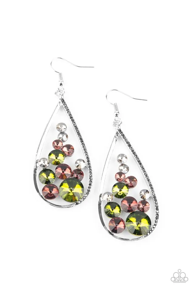 Paparazzi Earring ~ Tempest Twinkle - Multi