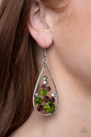 Paparazzi Earring ~ Tempest Twinkle - Multi