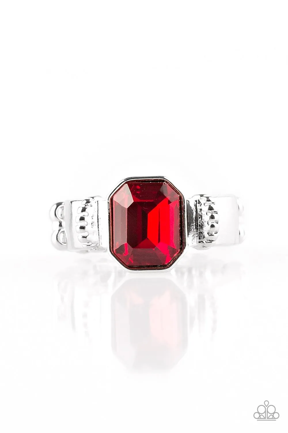 Paparazzi Ring ~ Regal Relic - Red