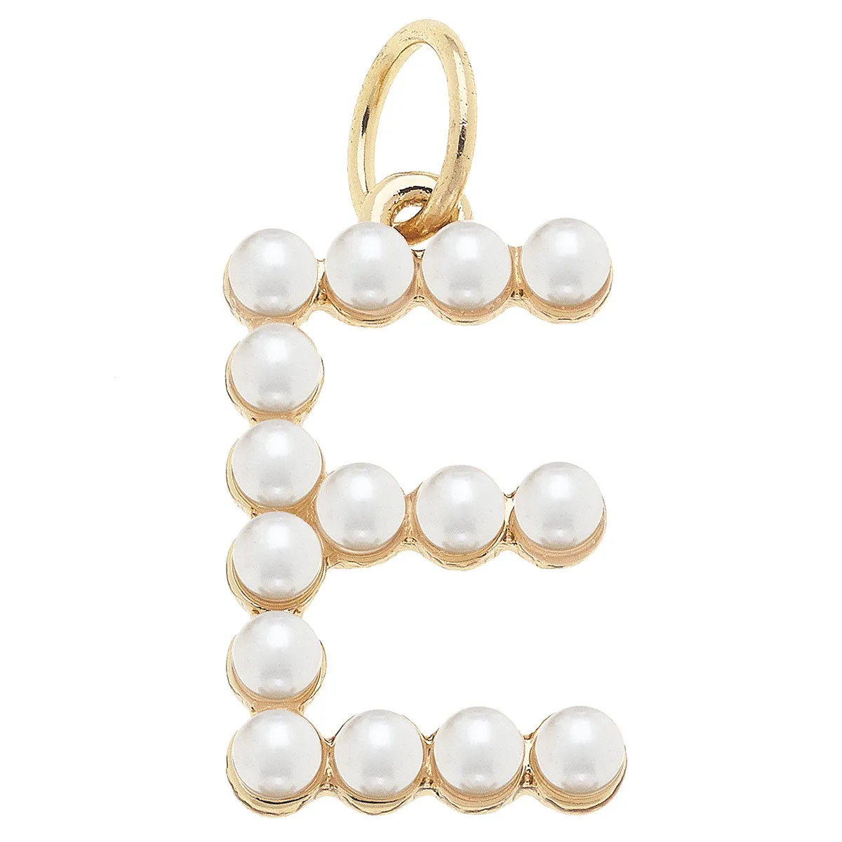 Pearl Studded Letter Charms