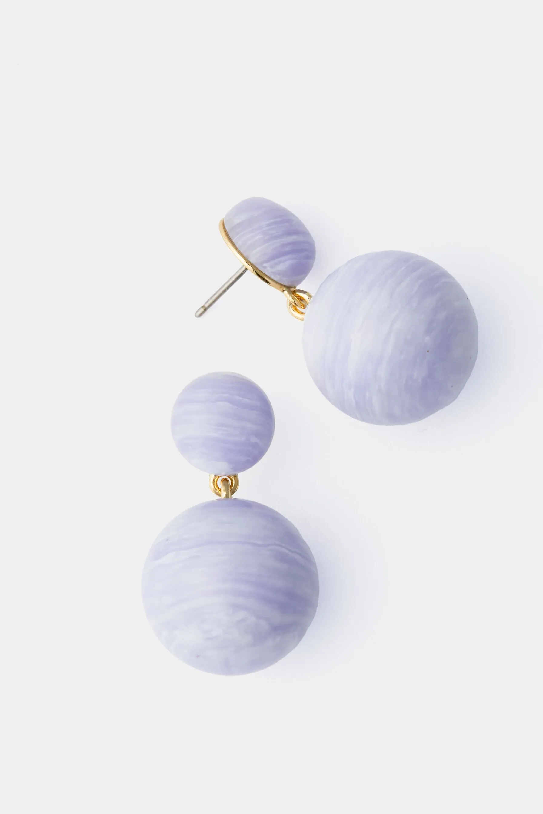 Periwinkle Petite Lantern Earrings