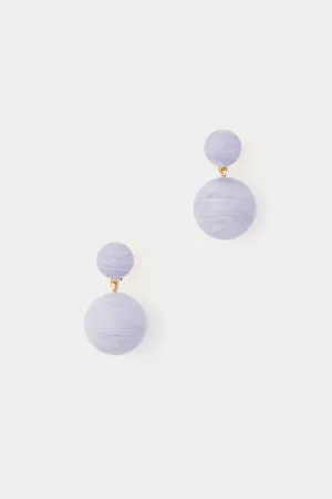 Periwinkle Petite Lantern Earrings