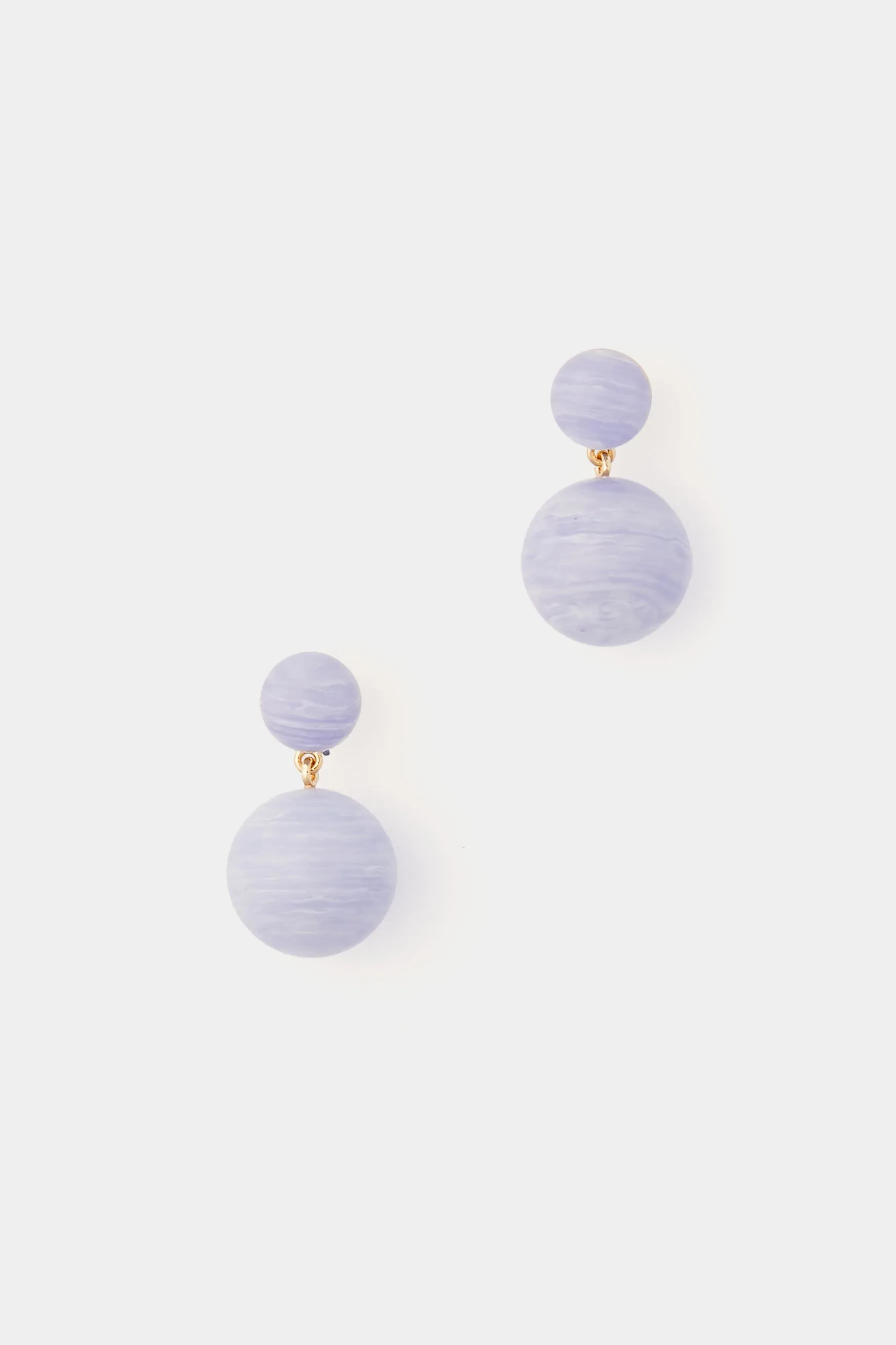 Periwinkle Petite Lantern Earrings