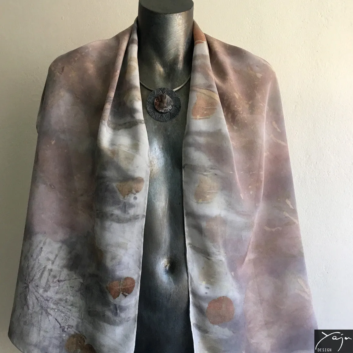 'Quiet Walk' - Silk Scarf No.3