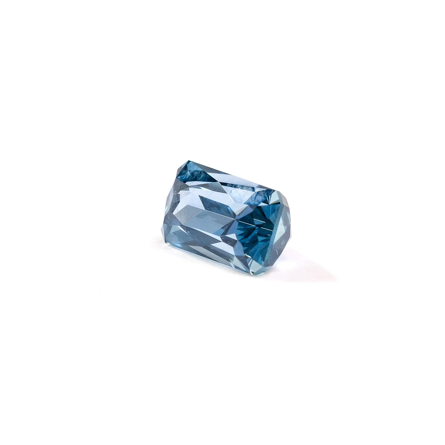 "SIREN" - RECTANGLE REGAL RADIANT CUT BLUE SAPPHIRE