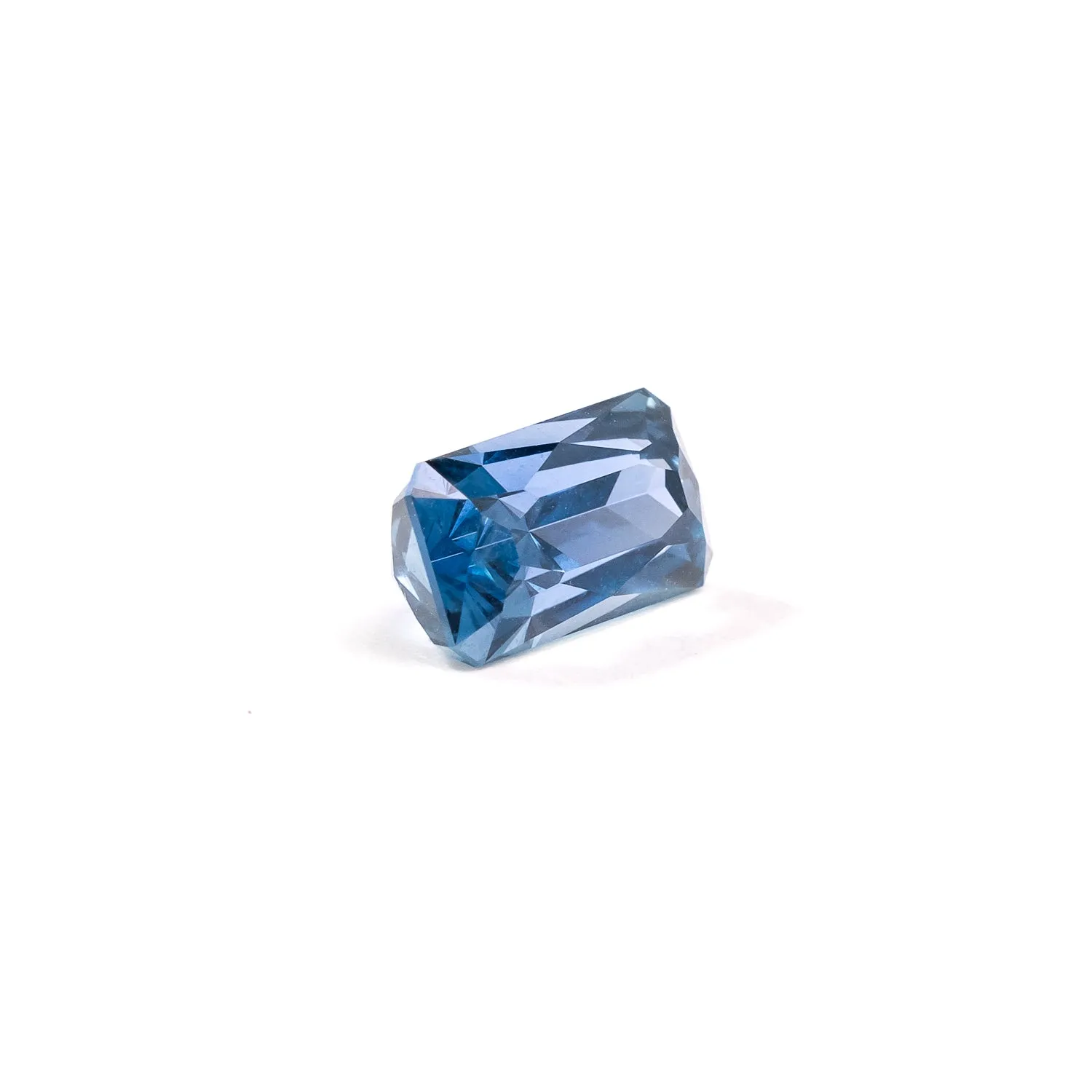 "SIREN" - RECTANGLE REGAL RADIANT CUT BLUE SAPPHIRE