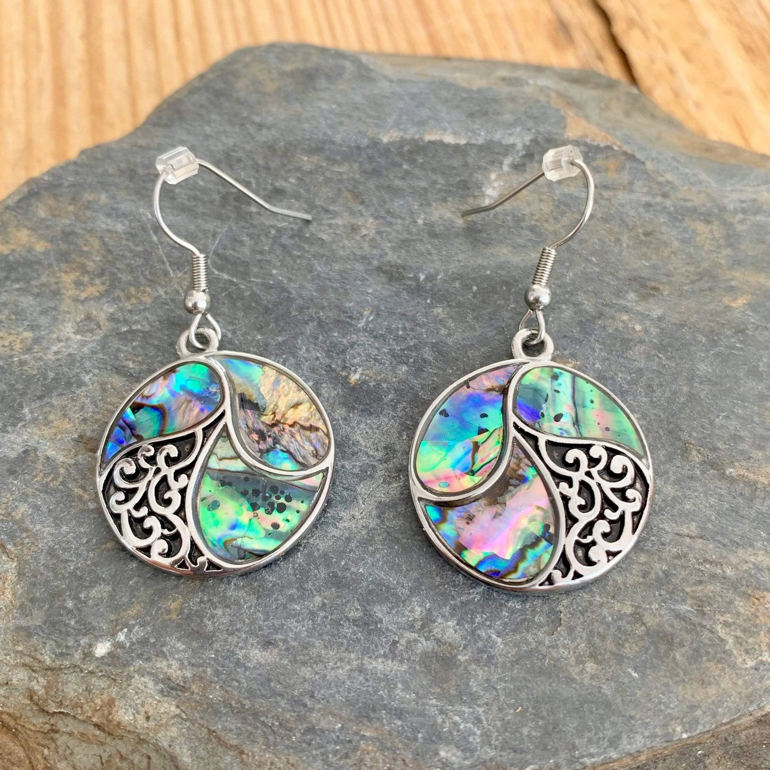 Sea Shell - Circle of Life Earrings - SK2555E