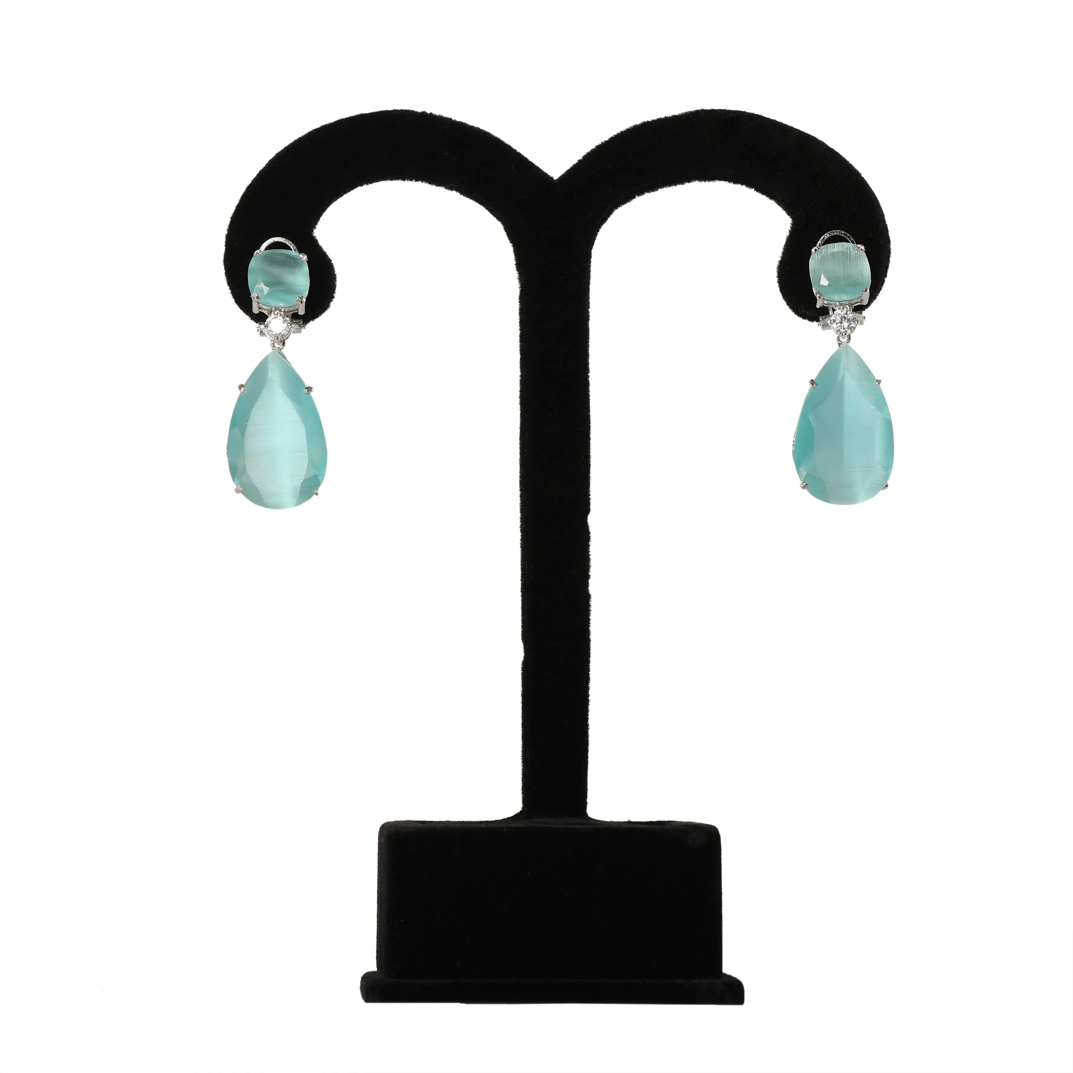 Sky Blue Topaz Earrings